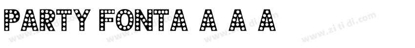 Party Font字体转换